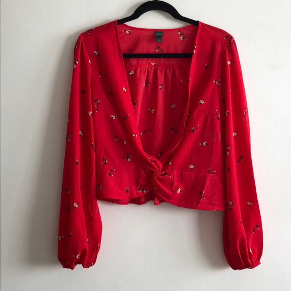 Cropped blouse